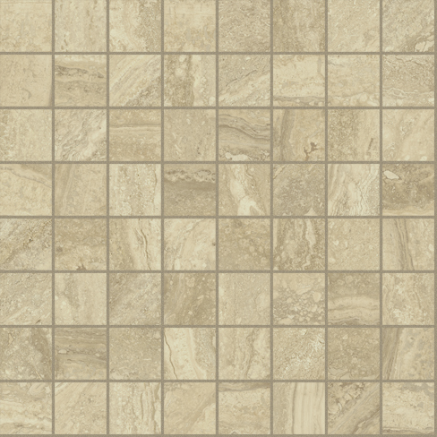 Italon Керамический гранит Charme Advance Floor Project Мозаика Travertino 29.2x29.2 люкс