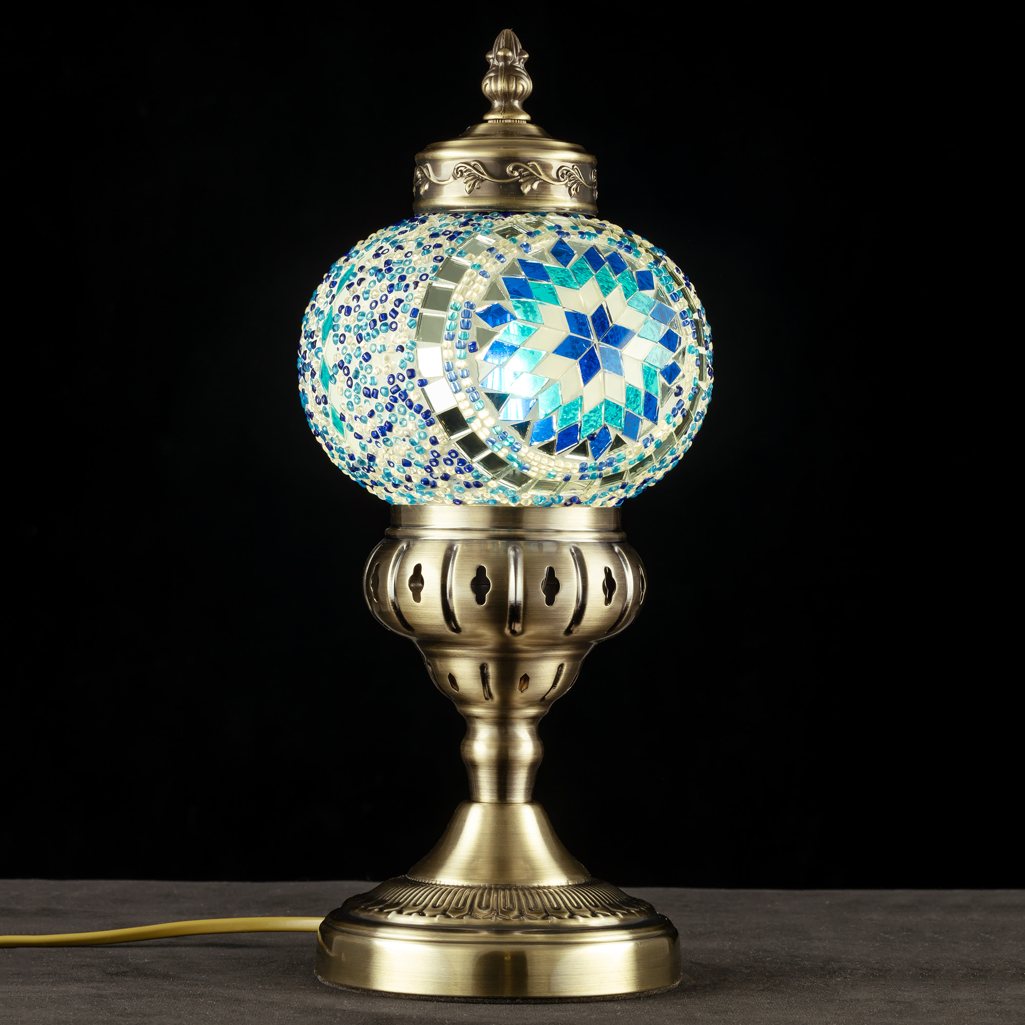 Citilux Каир CL419816 Настольная лампа Мозаика Синяя арт. 89488