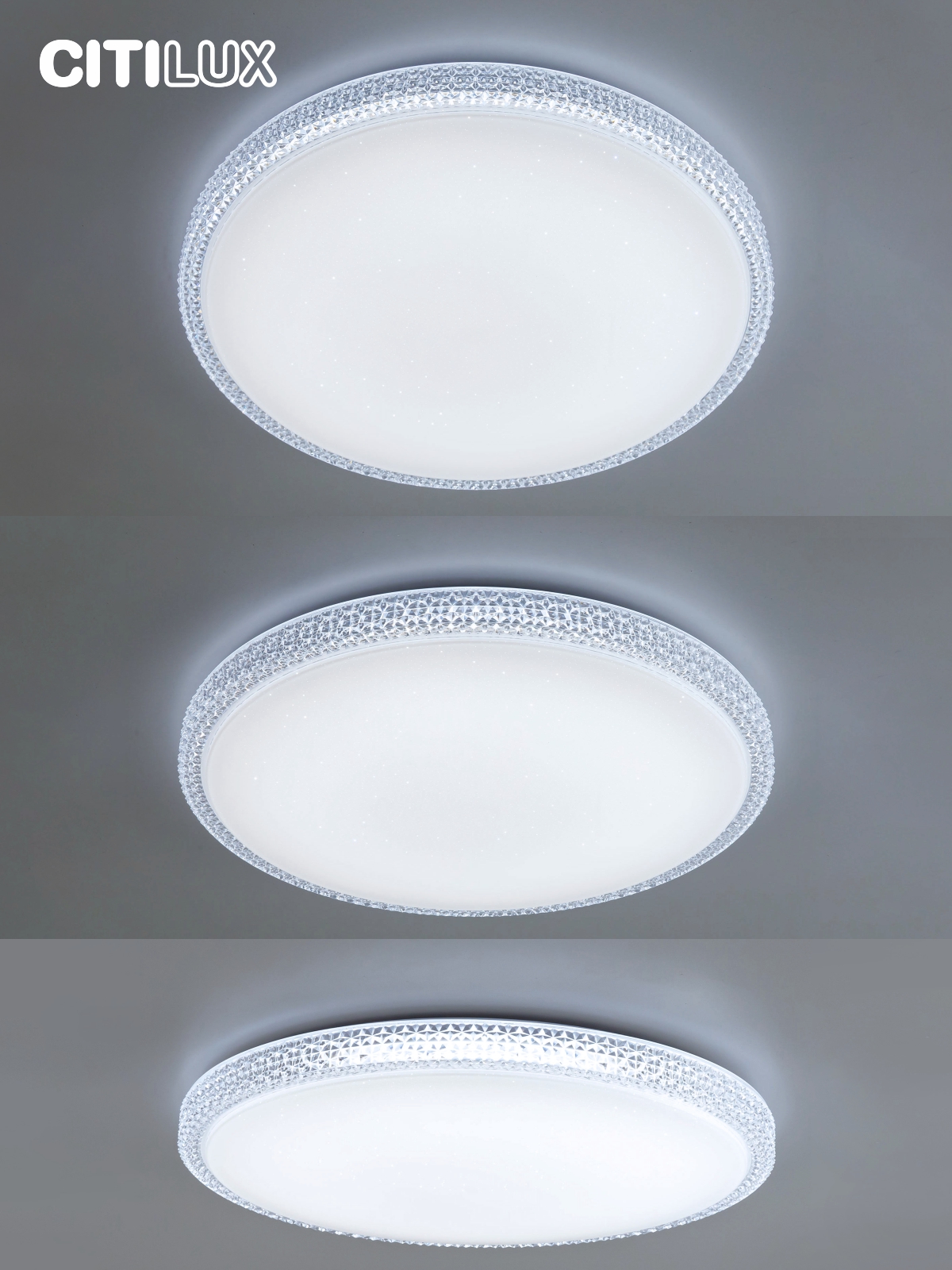 Citilux Альпина Смарт CL718A80G RGB Умная люстра арт. 126360