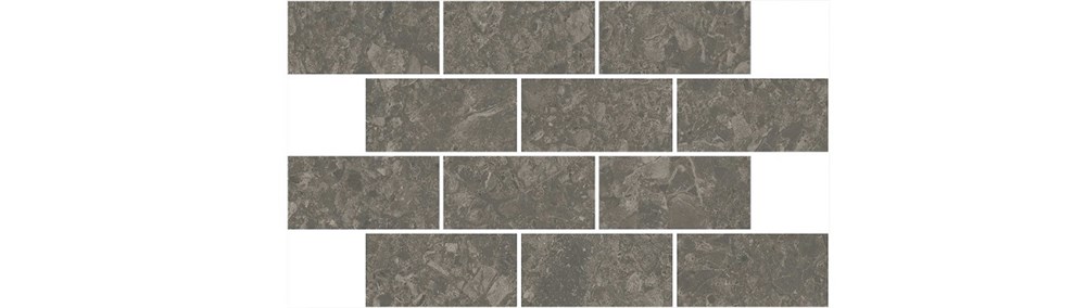 DD606320/MM Декор Чеппо ди Гре мозаичный коричневый матовый обрезной 34,6x20x0,9