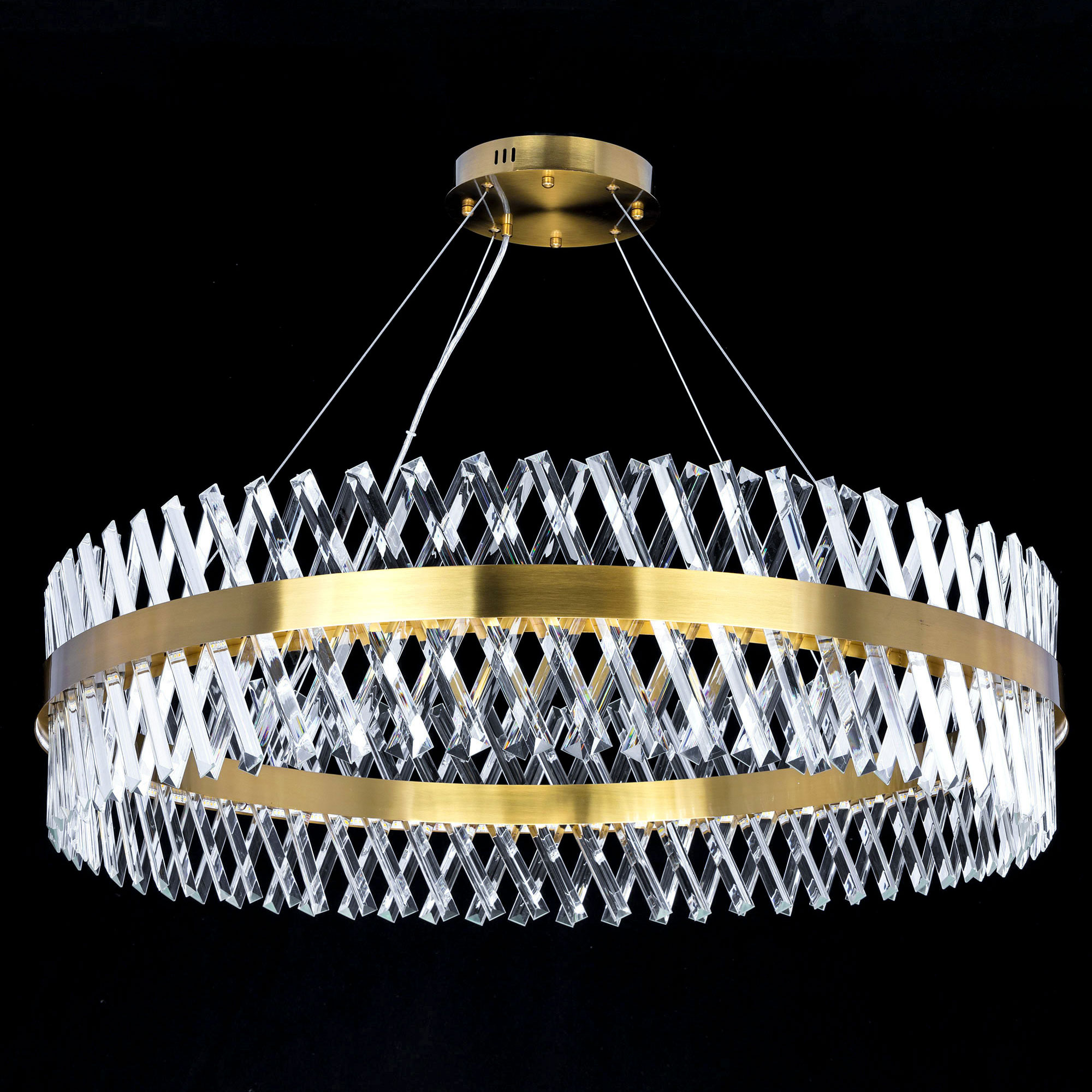 Citilux Ричард CL336103 LED Люстра хрустальная с пультом Бронза арт. 88882