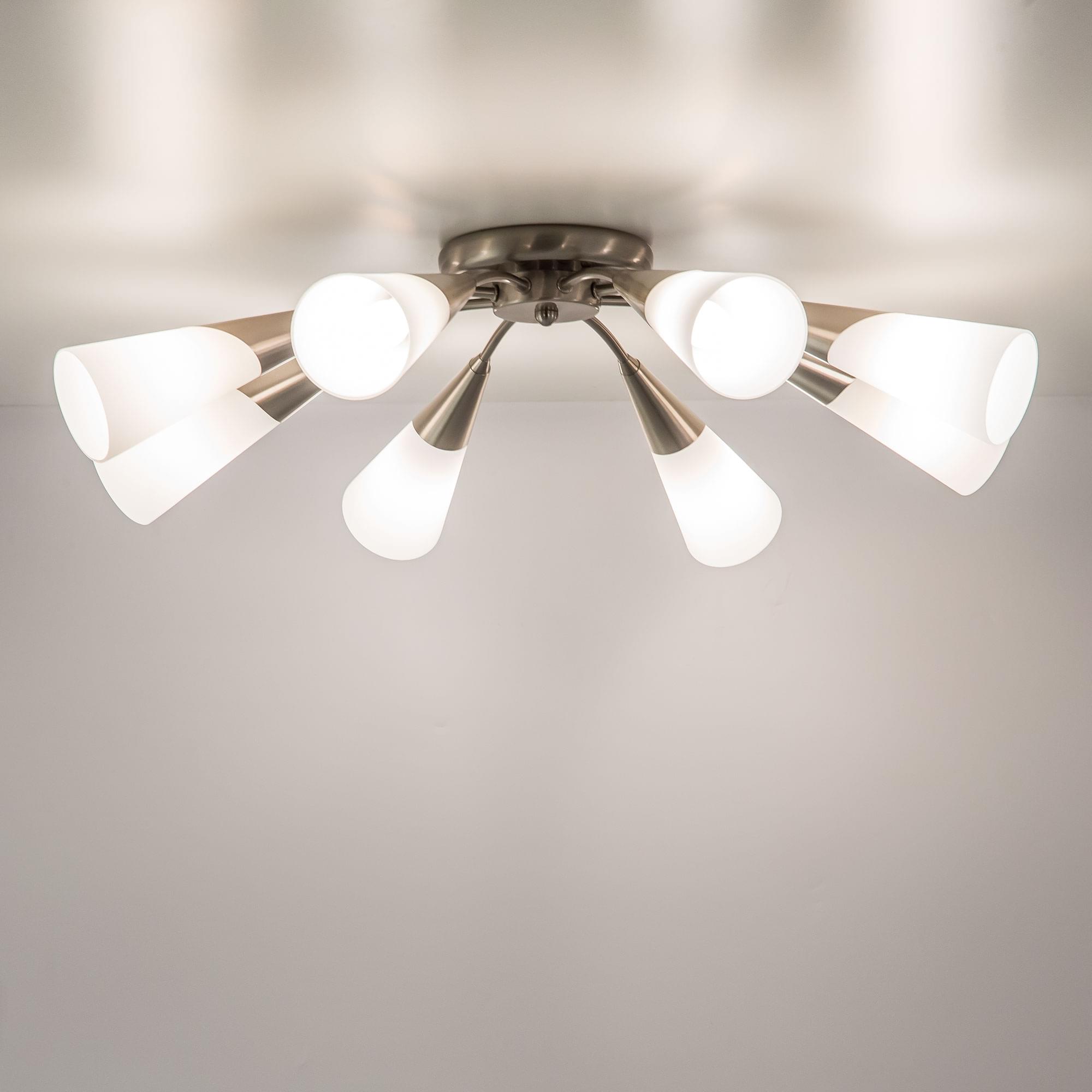Citilux Фокус CL103181 Люстра потолочная Матовый Хром арт. 88253