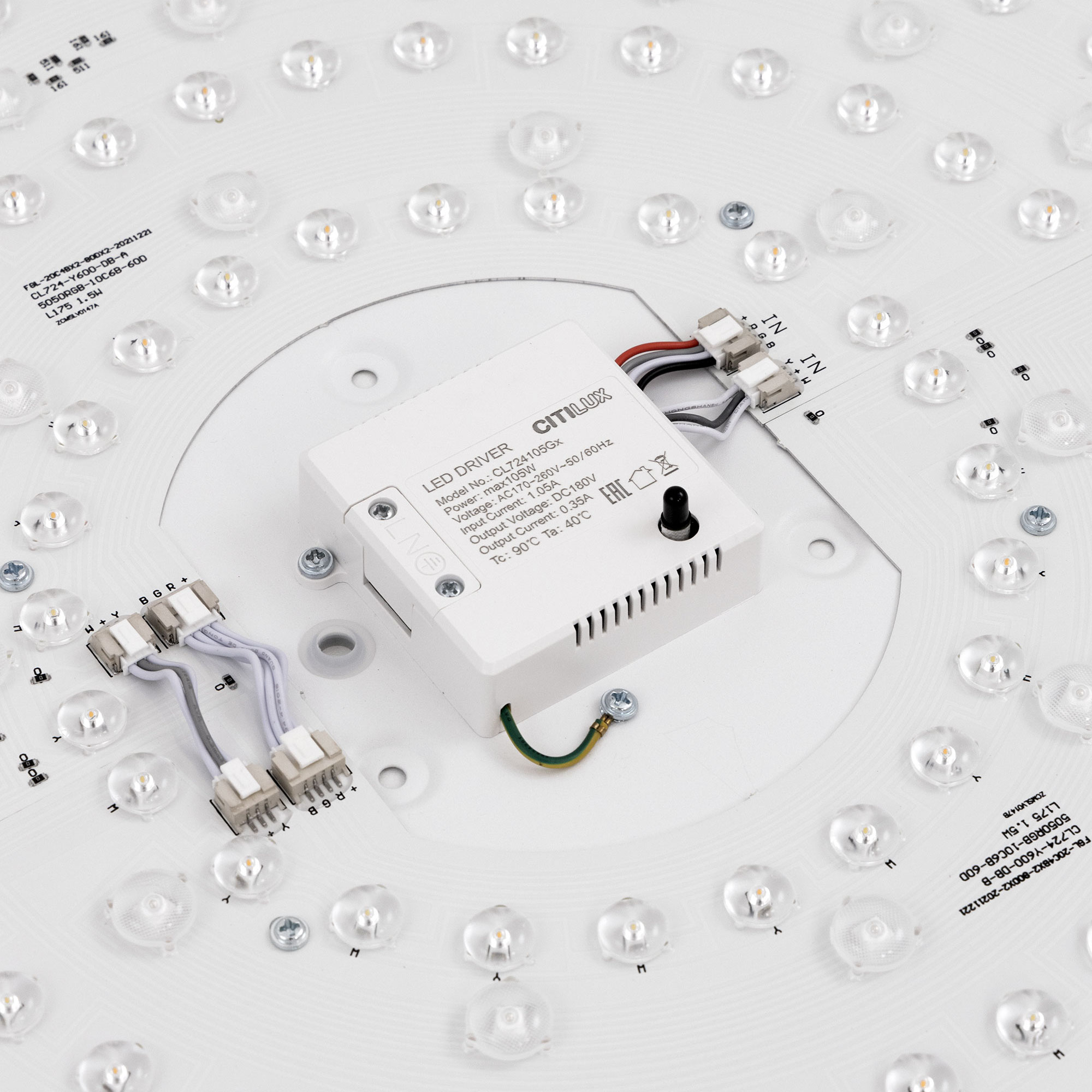 Citilux Купер CL724105G0 LED RGB Светильник с пультом Белый арт. 88833