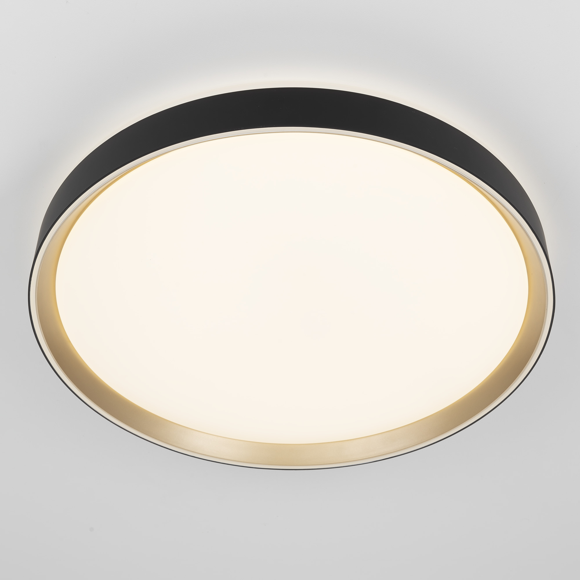 Citilux BOSS CL751451G LED RGB Светильник с пультом Чёрный с Золотом арт. 89179