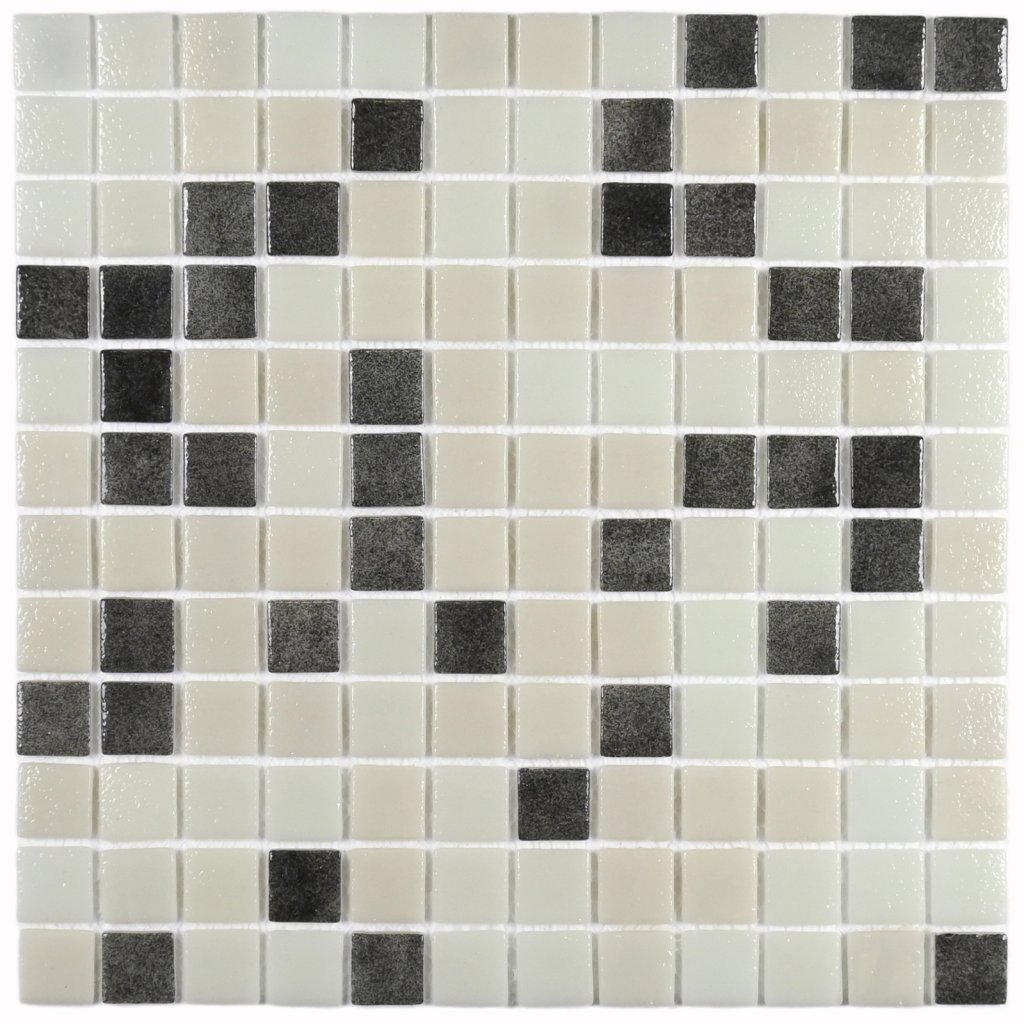 Плитка декоративная стеклянная Atlantis Nero 4*24*24  315*315