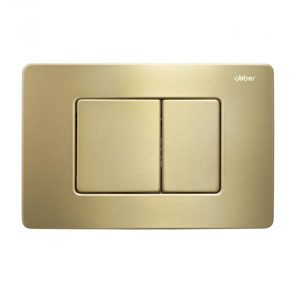 Кнопка смыва ABBER AC0120MMG золото матовое арт. 60529