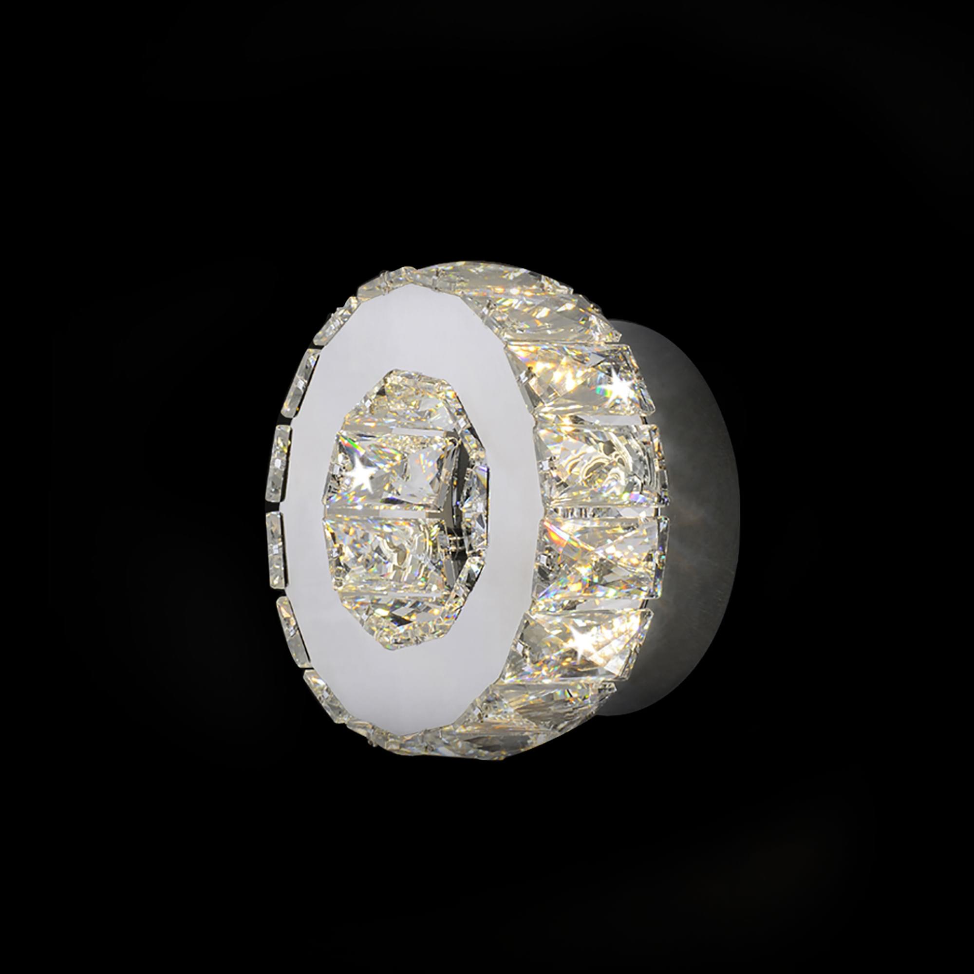 Eletto Olimpia EL330W12.1 LED Бра хрустальное Хром арт. 88302