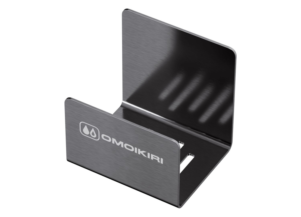 OMOIKIRI SH-01 Держатель для губки магнитный, GM 008.вороненая сталь