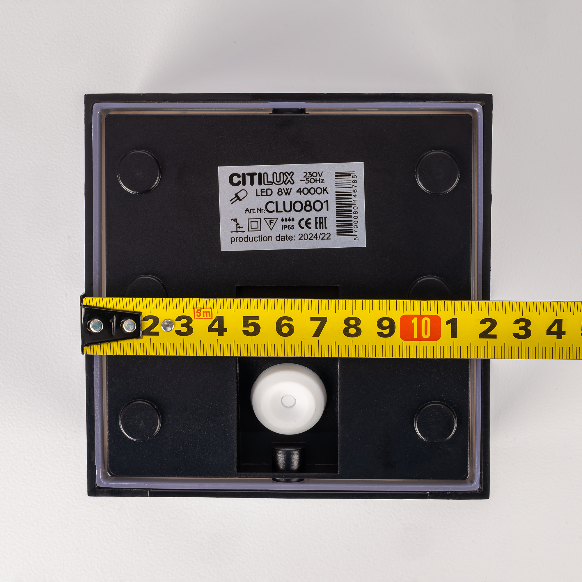 Citilux DOMUS CLU0801 LED Уличный настенный светильник Чёрный арт. 89362