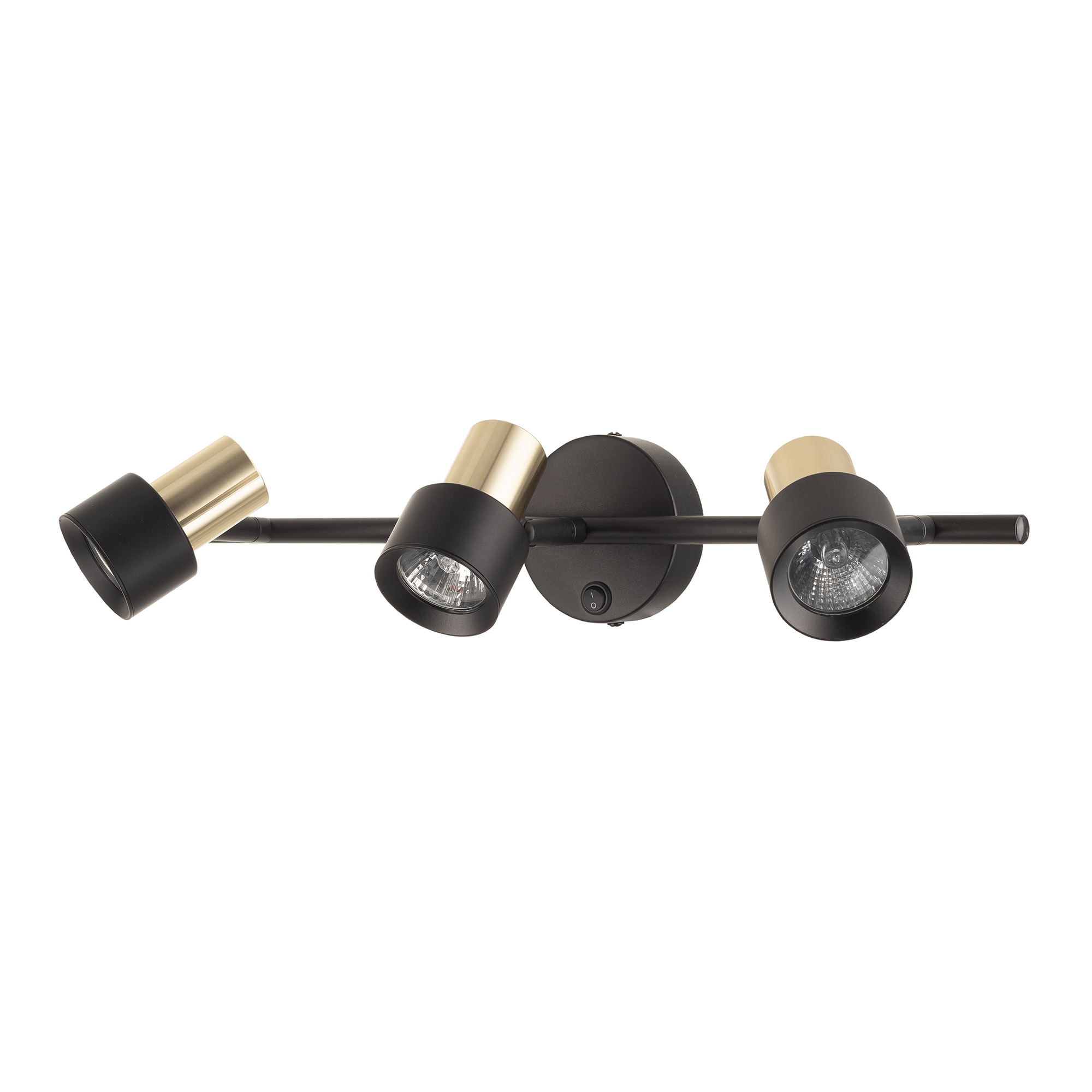 Citilux SAT CL505631 Спот поворотный с выключателем Чёрный+Золото арт. 89272
