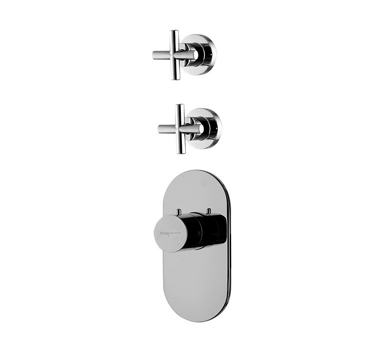 FIMA CF FIMATHERM Встроенный термостатический смеситель, внешняя часть, хром арт. 38594