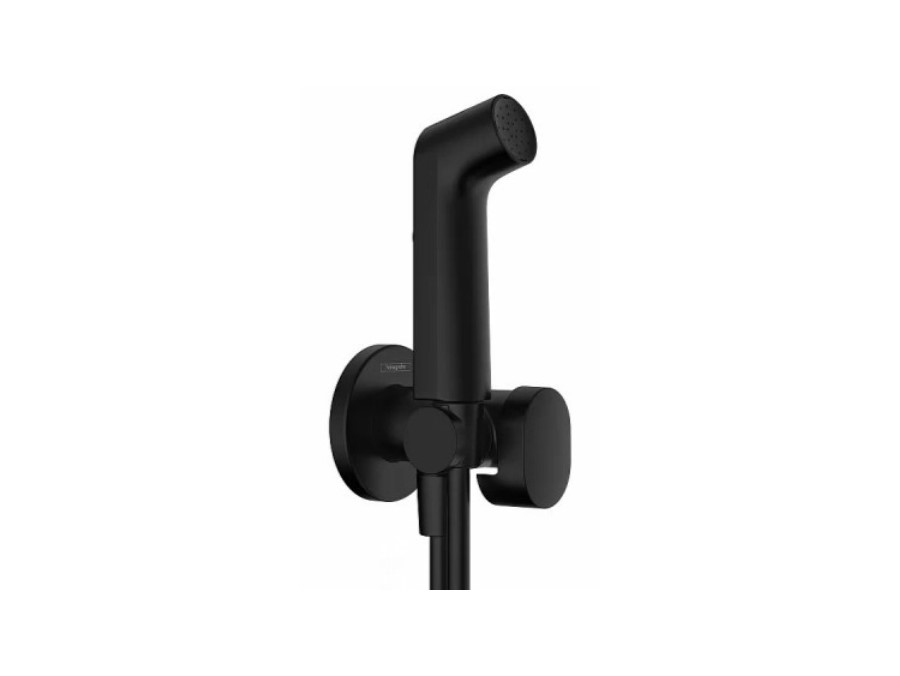HANSGROHE Гигиенический душ S 1jet, EcoSmart+, со смесителем, матовый черный арт. 38848