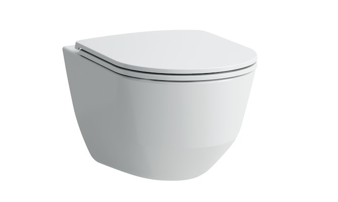 LAUFEN PRO Унитаз подвесной со скрытым ободком, 530x360 мм, белый арт. 37194
