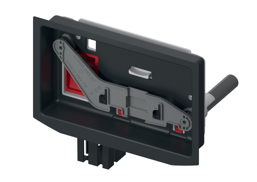 TECEprofil Крышка с контейнером ll для гиг. таблеток (TECEsquare II metal/square II glass/solid)