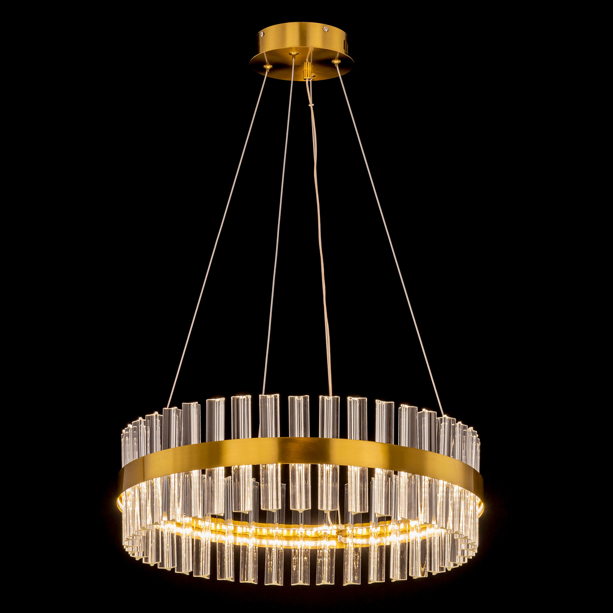 Citilux Рианна CL337053 LED Люстра хрустальная с пультом Бронза арт. 88881