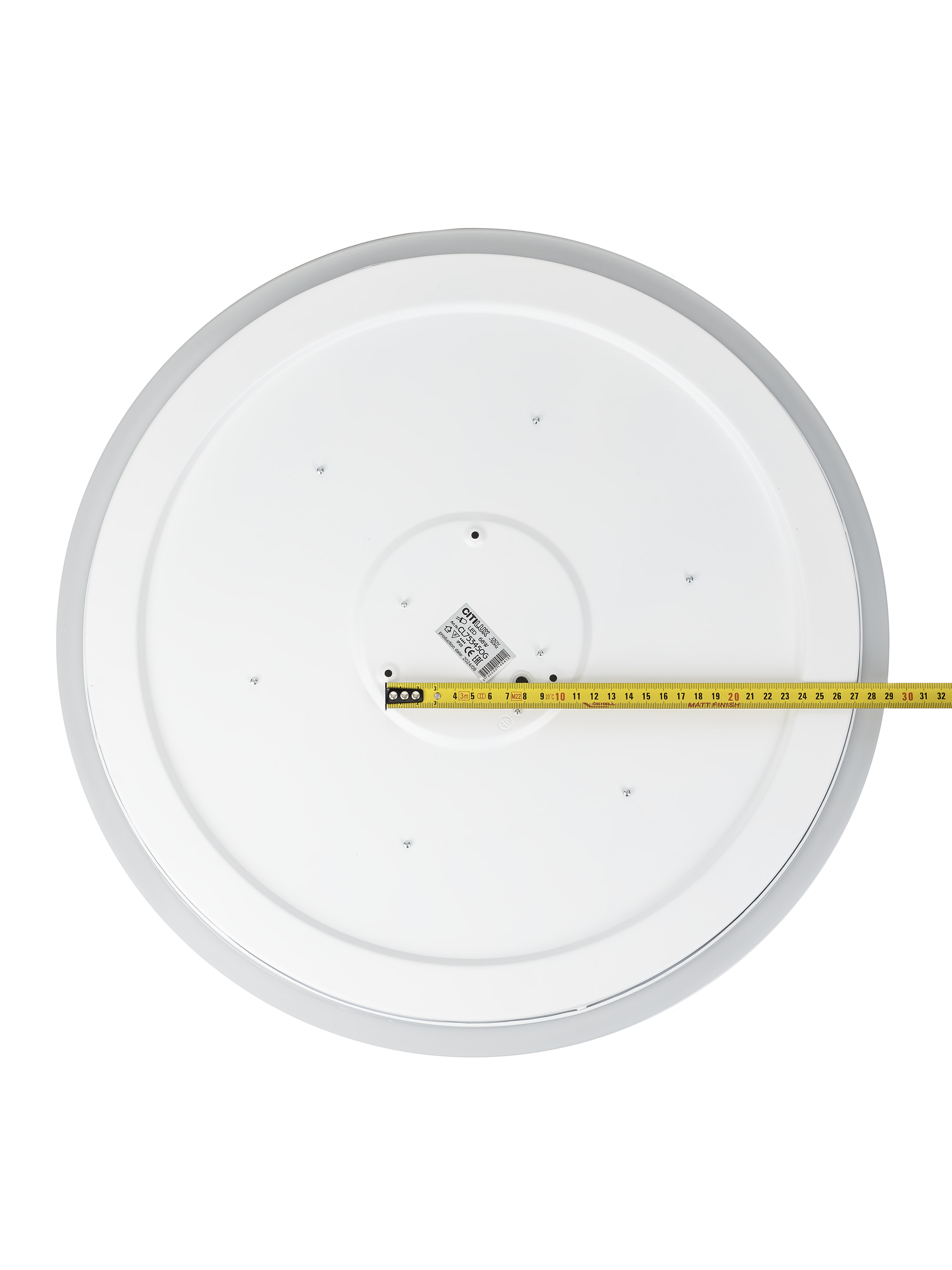 Citilux ENZO CL753450G LED RGB Светильник с пультом Белый + Золото арт. 89237