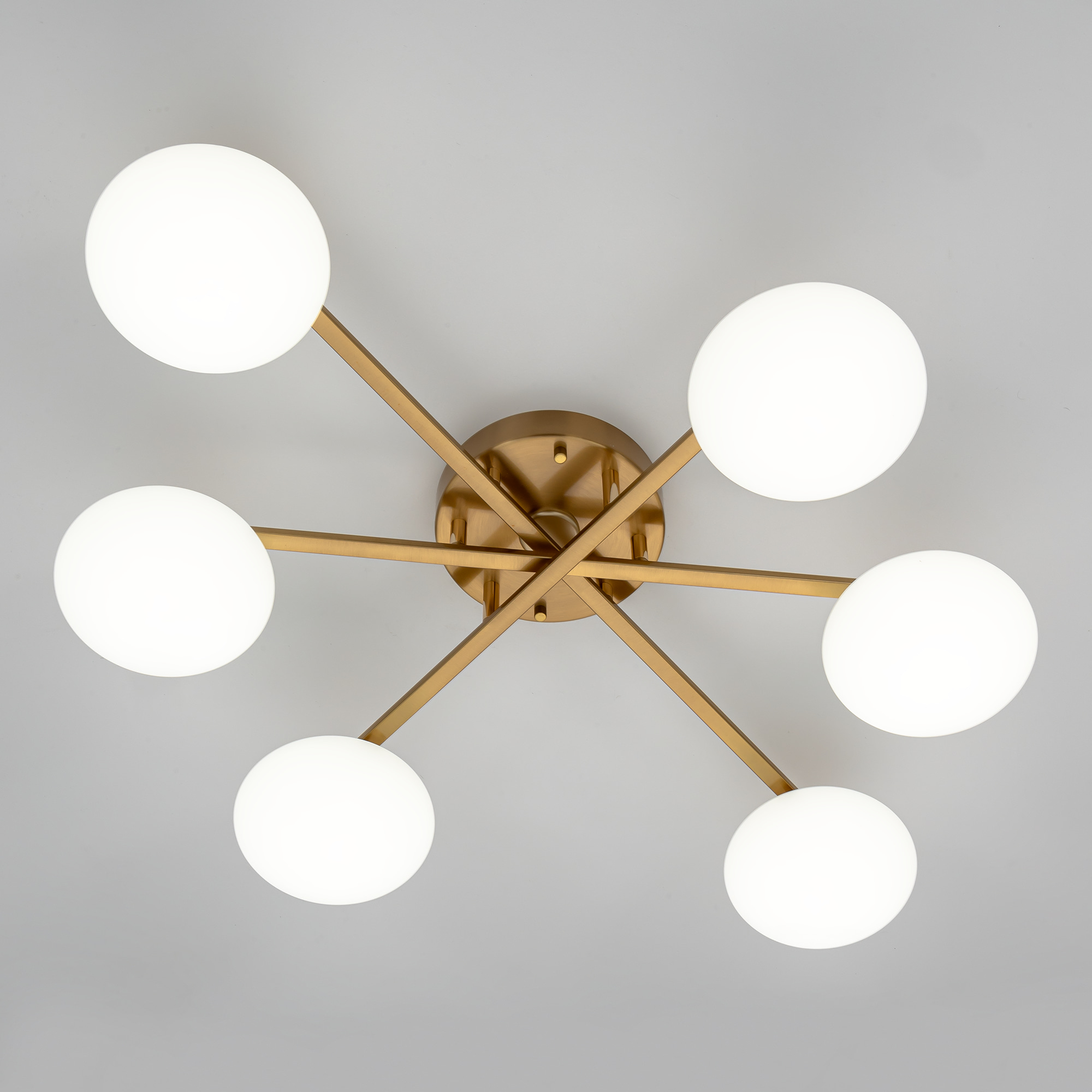 Citilux ATMAN SMART CL226A163 LED RGB Умная люстра Бронза арт. 89436