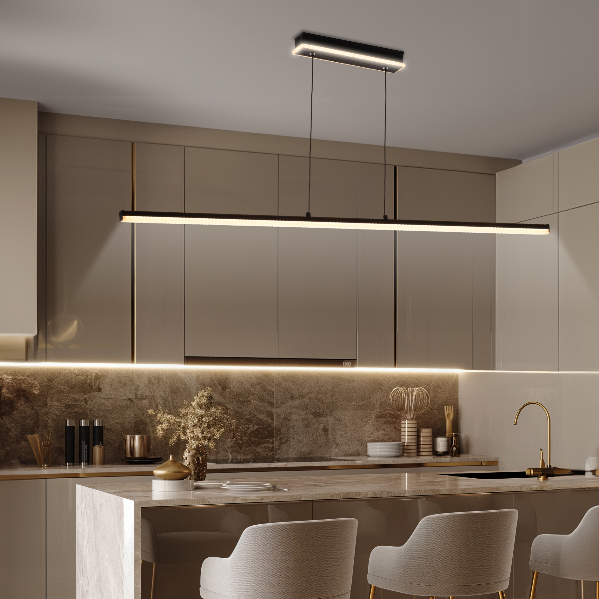 Citilux Trent CL203711 LED Светильник подвесной с диммером Чёрный арт. 89294