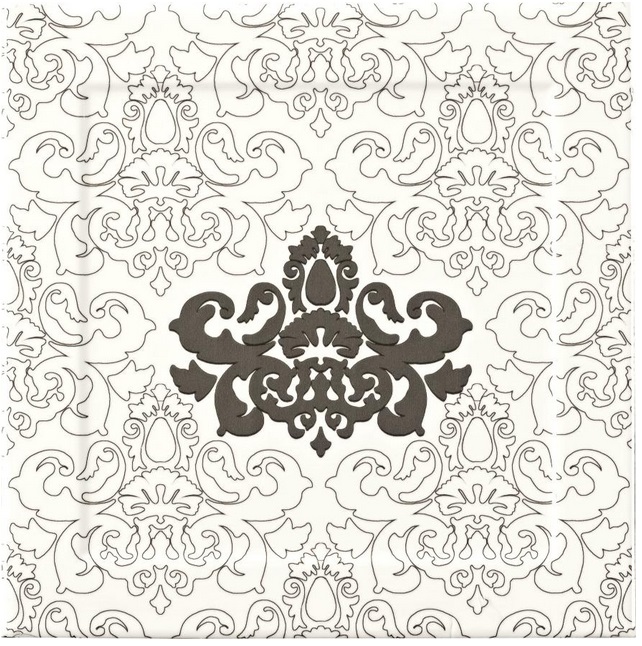Плитка MRV174 Elite Forma Bianco/Nero Damasco