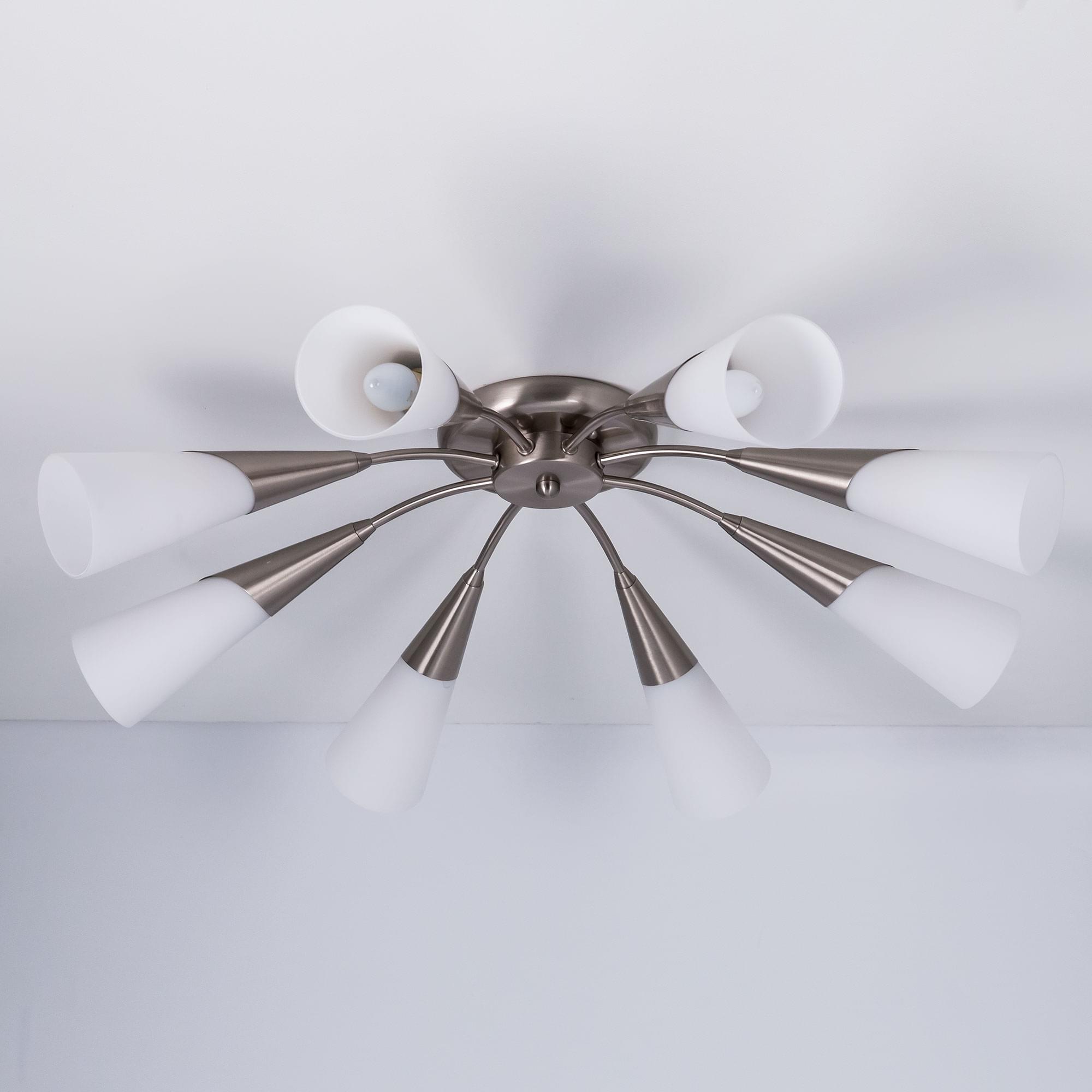 Citilux Фокус CL103181 Люстра потолочная Матовый Хром арт. 88253