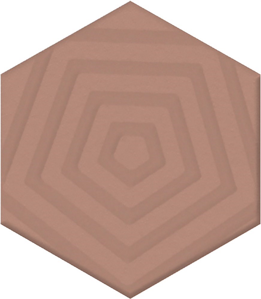 OS/D241/63010 Декор Агуста розовый матовый 6x5,2x0,69