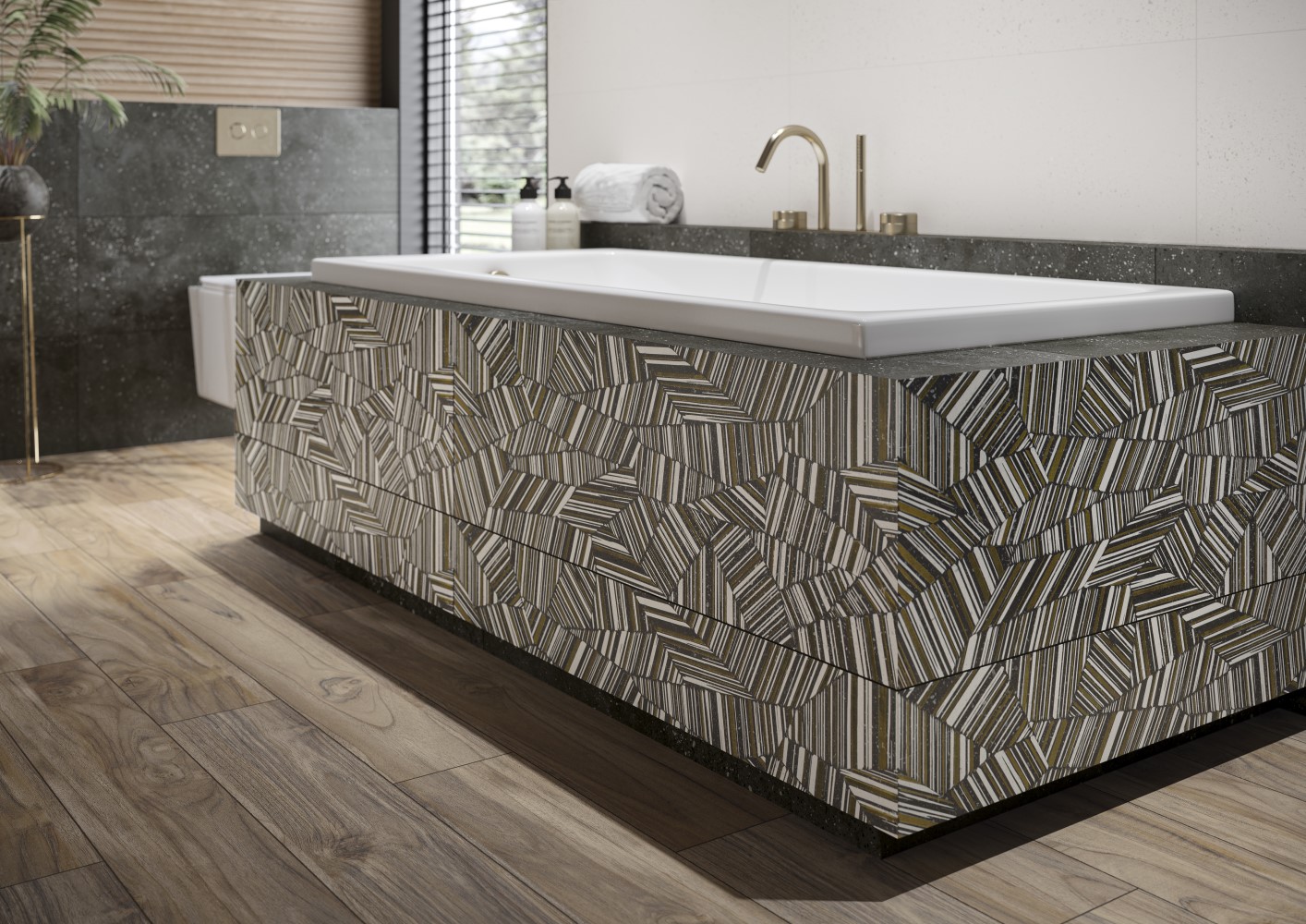 Плитка Ceramika Paradyz Белла черная ректификат 29,8x89,8 (1,07) арт. 76104