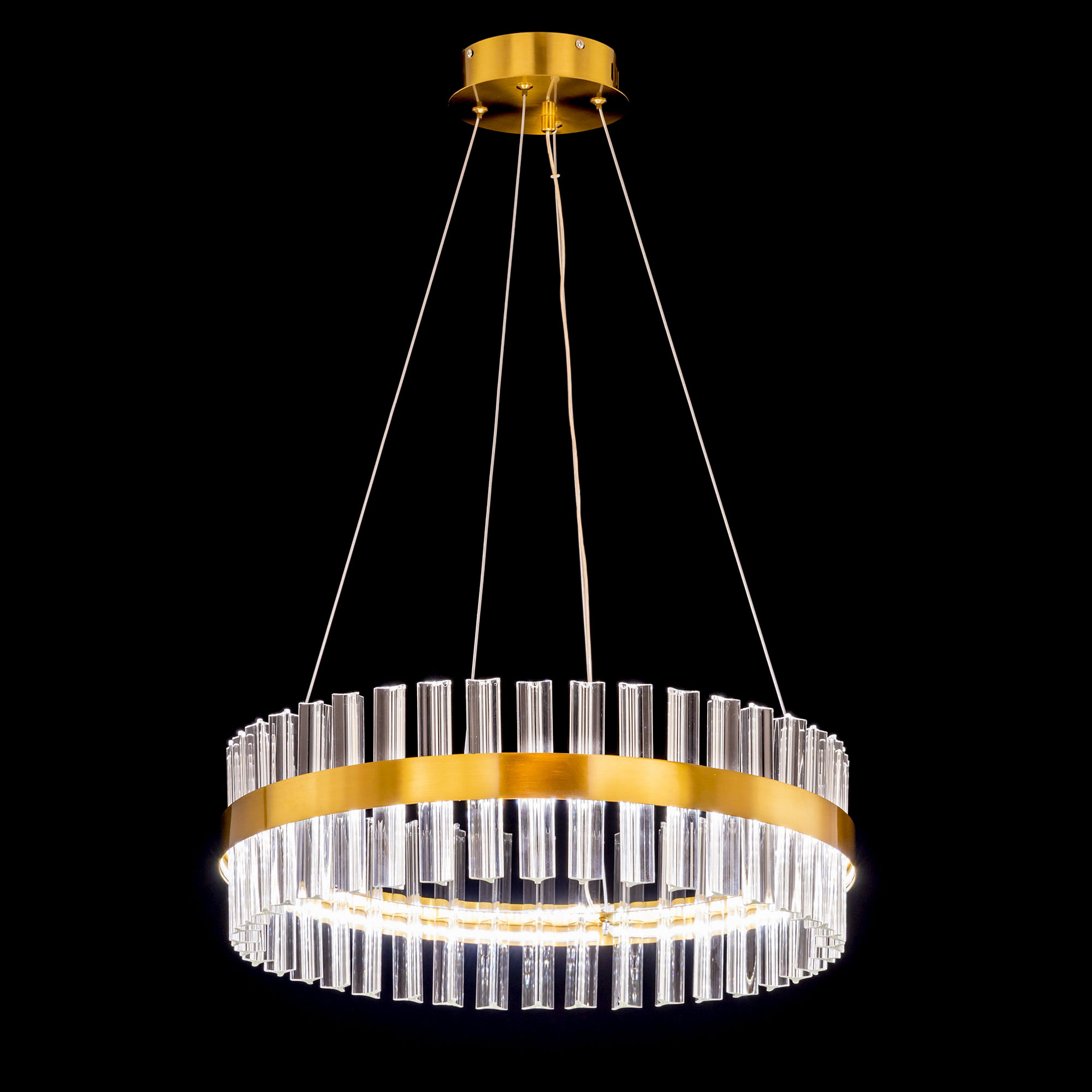 Citilux Рианна CL337053 LED Люстра хрустальная с пультом Бронза арт. 88881