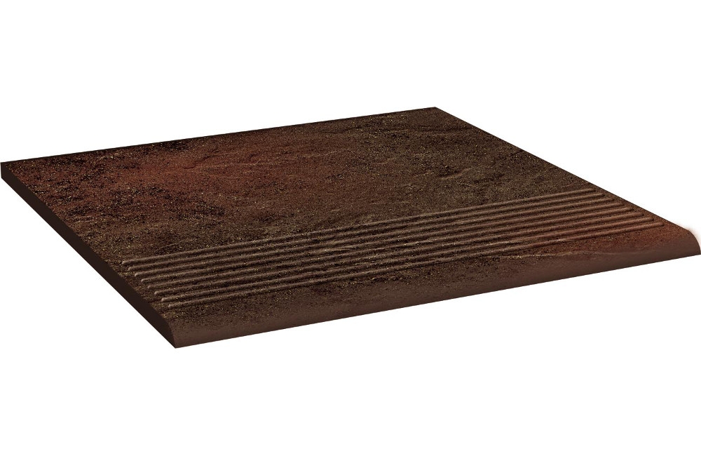 Ступень Ceramika Paradyz Semir Brown stopnica prosta B1a 30x30 (1,17)