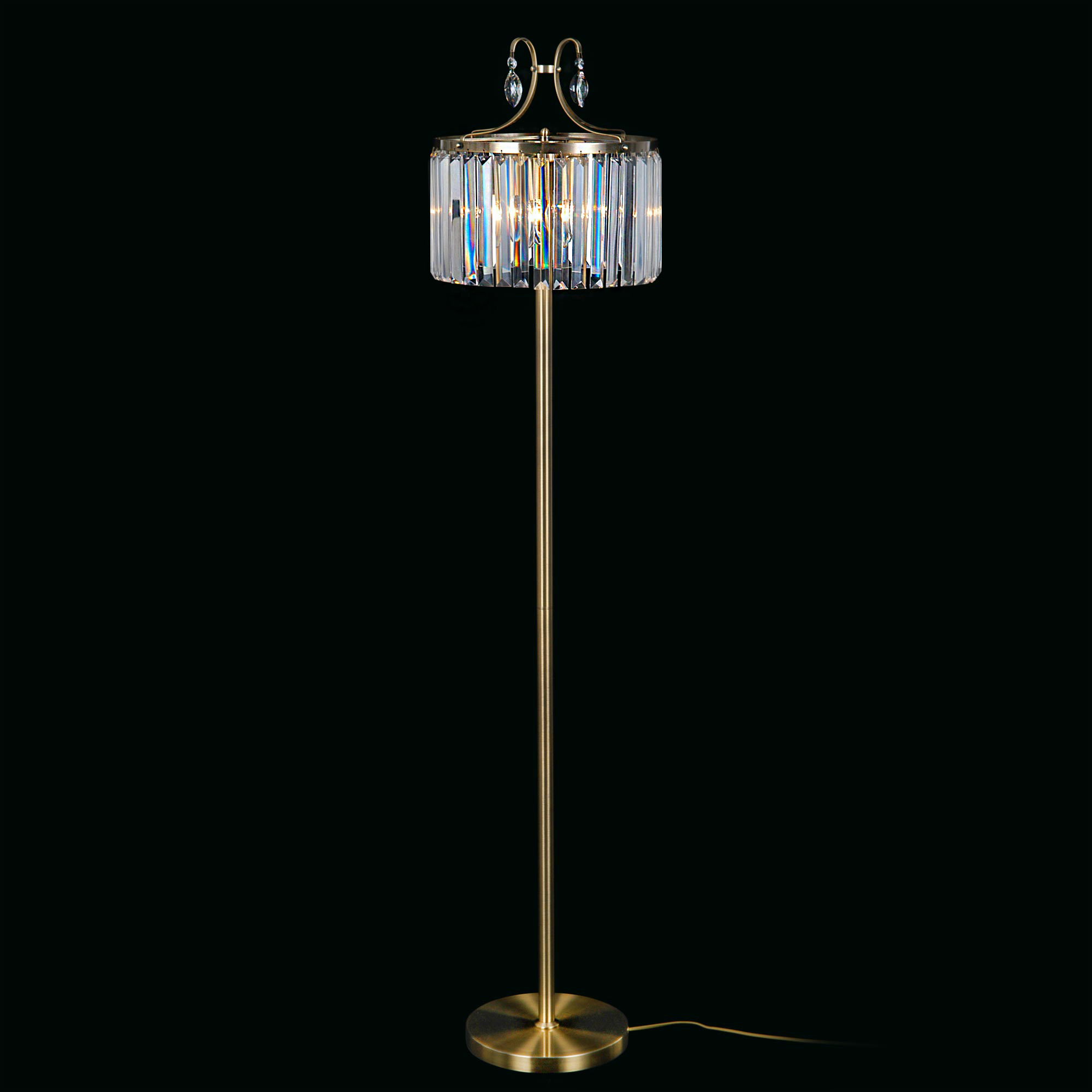 Citilux Инга CL335943 Торшер хрустальный Бронза арт. 88938