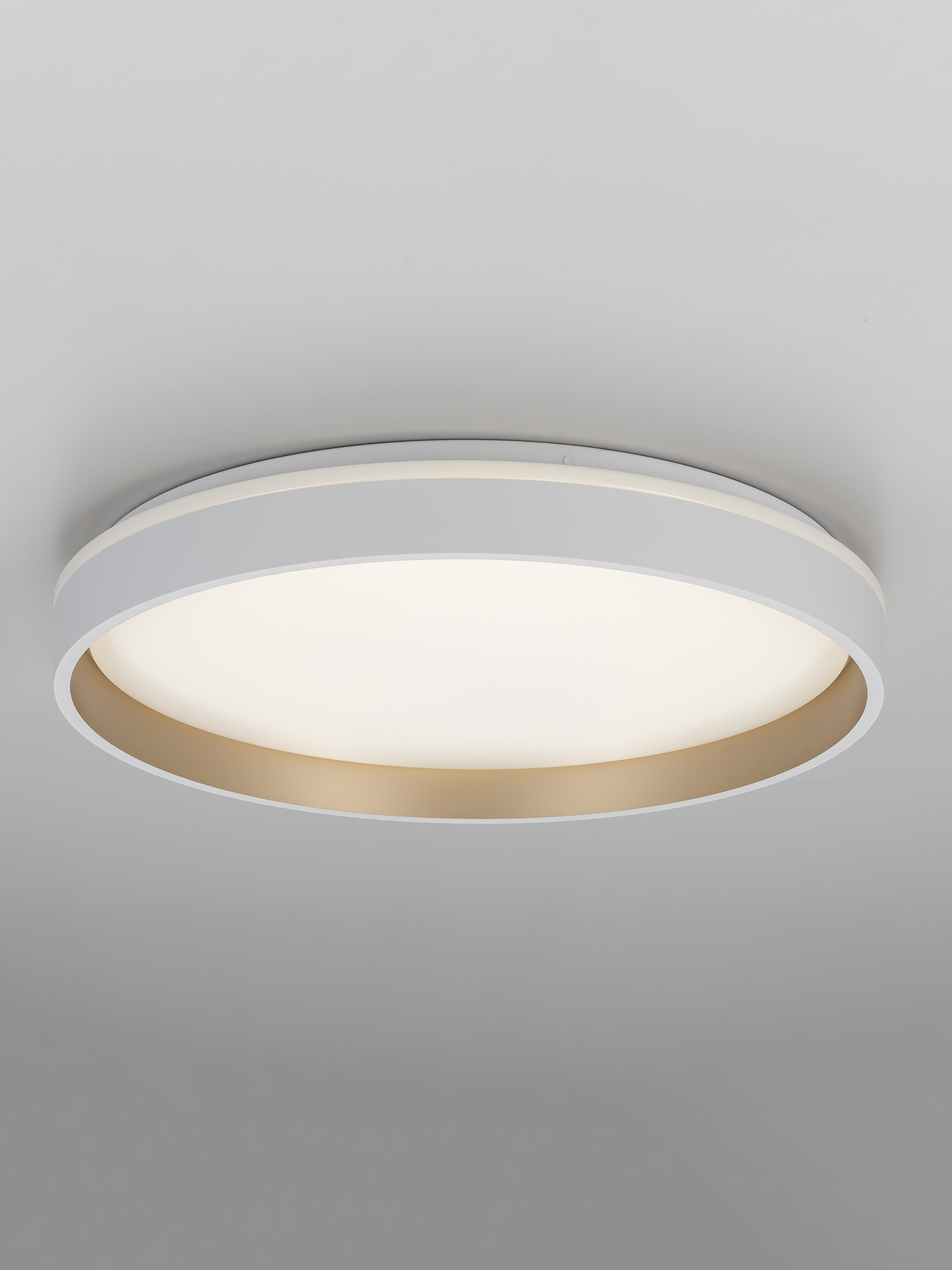 Citilux ENZO CL753450G LED RGB Светильник с пультом Белый + Золото арт. 89237