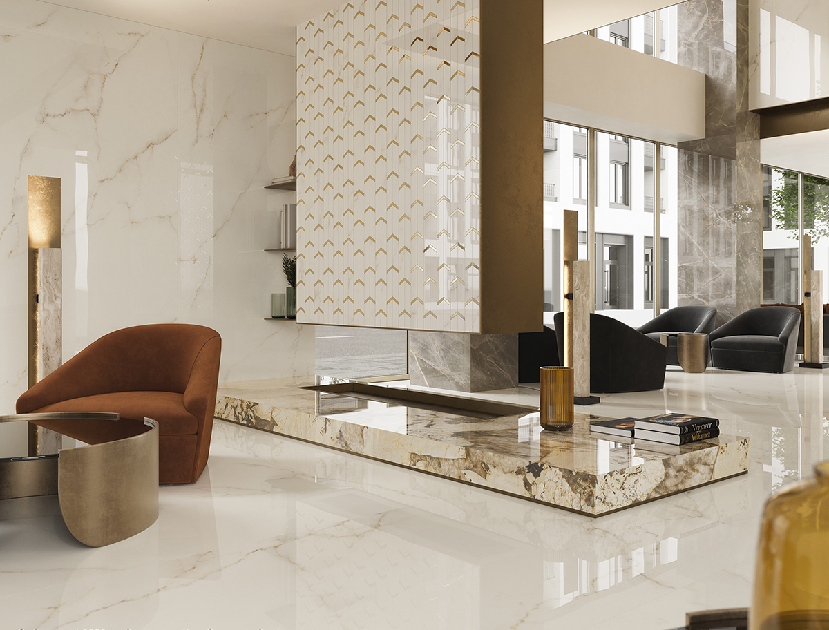 Marvel Calacatta Apuano 120x278 Lappato