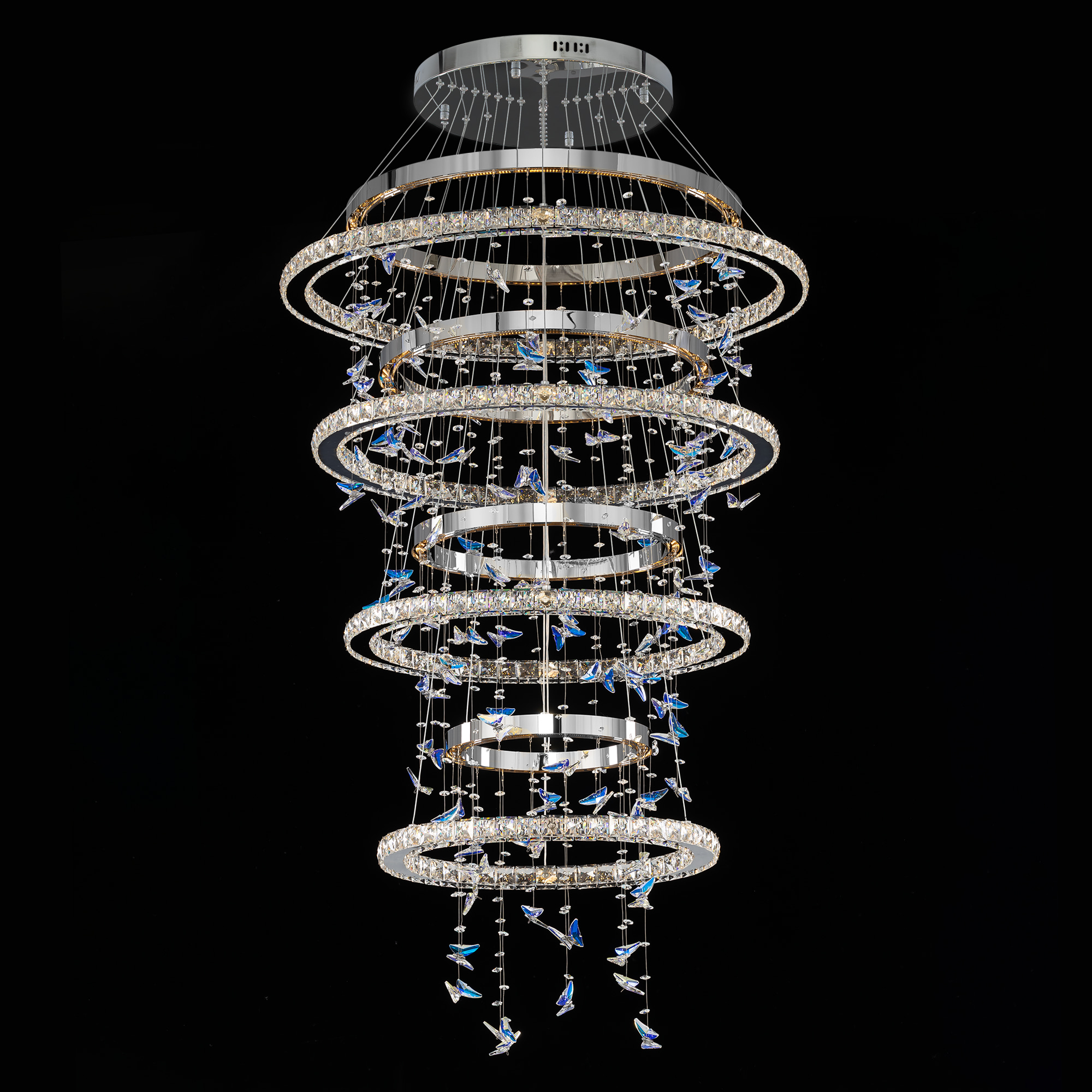 Citilux ETERA CL322090 LED Люстра хрустальная с пультом арт. 89565