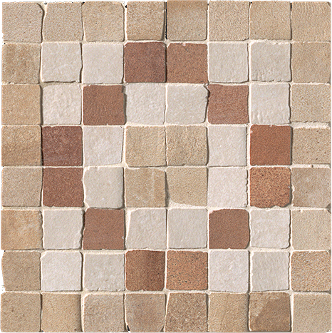 Deco Terra Angolo Fascia Mosaico