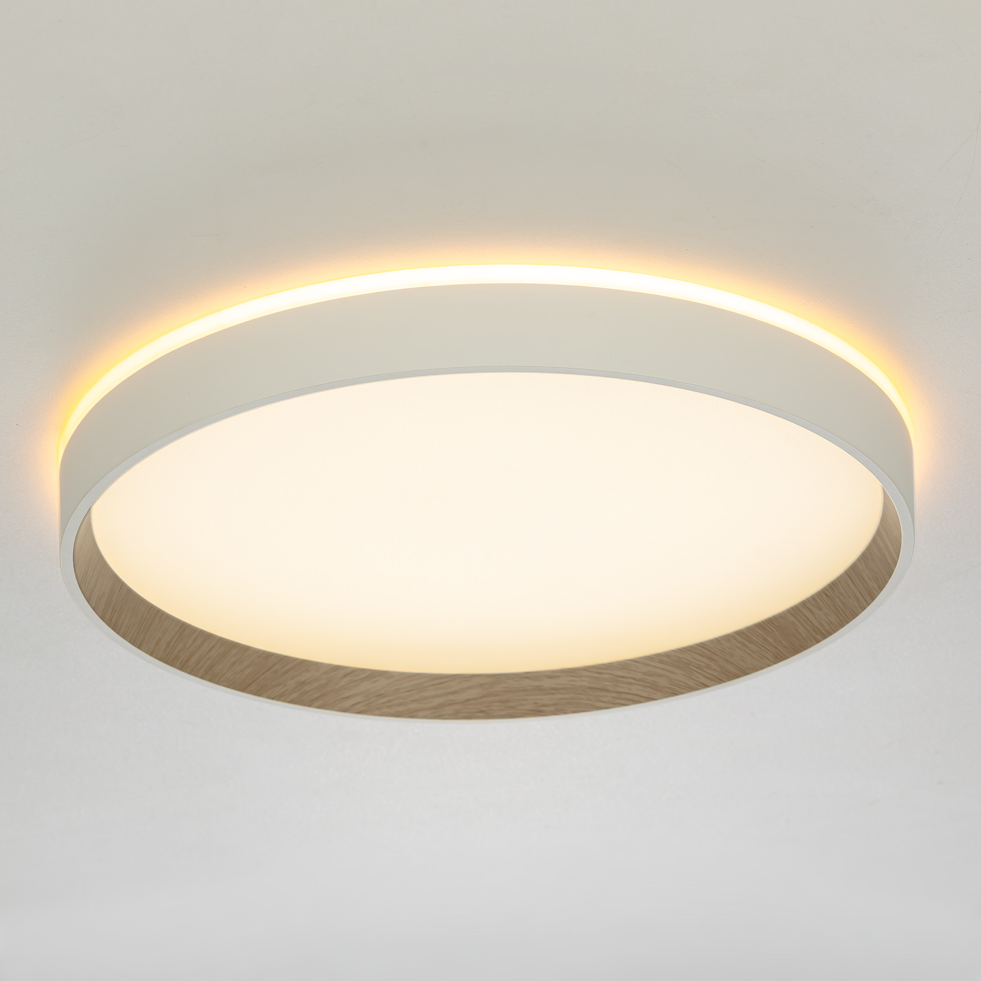 Citilux ETALON CL750320R LED RGB Светильник с пультом Белый+Бук арт. 89591
