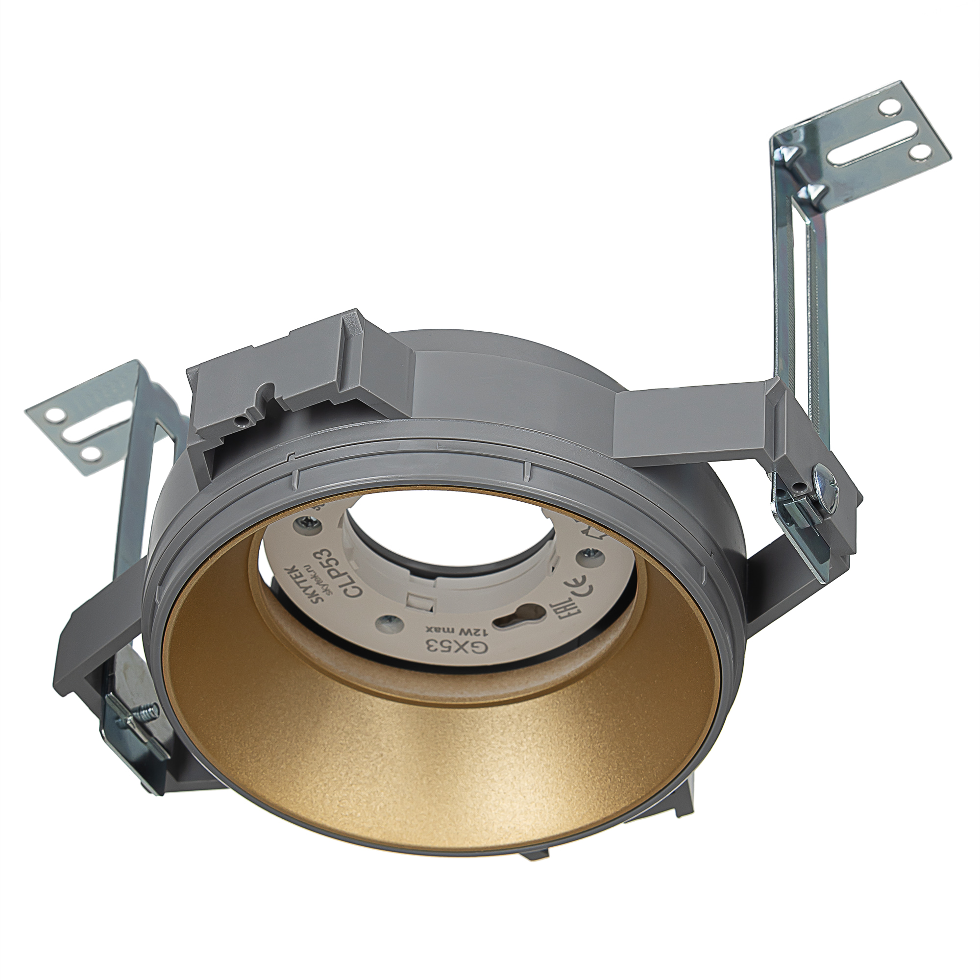 Skytek SkyPORT.53 TENS+MOD CLP53M2 Светильник безрамочный для натяжных потолков Золотой арт. 129860