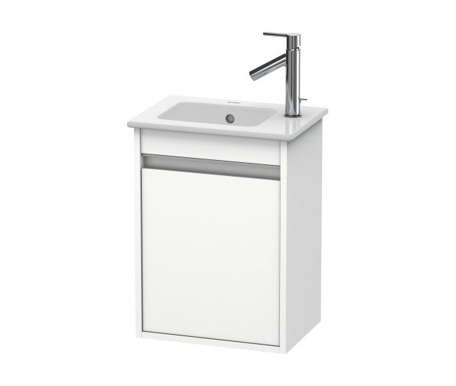 DURAVIT KETHO Тумбочка подвесная 1 дверца, для ME by Starck # 072343, 400x285хH550 мм, белый матовый арт. 33436