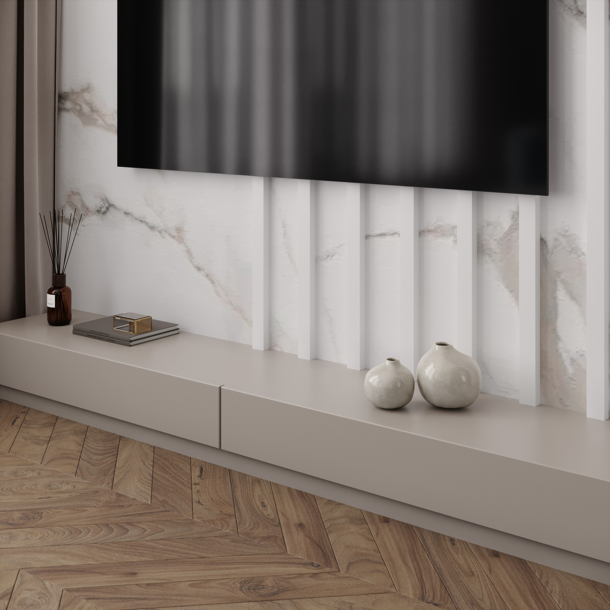 Stick classic soft white/Рейка Классика мягкий белый 2800*40*25 (1кор=24шт) арт. 106456