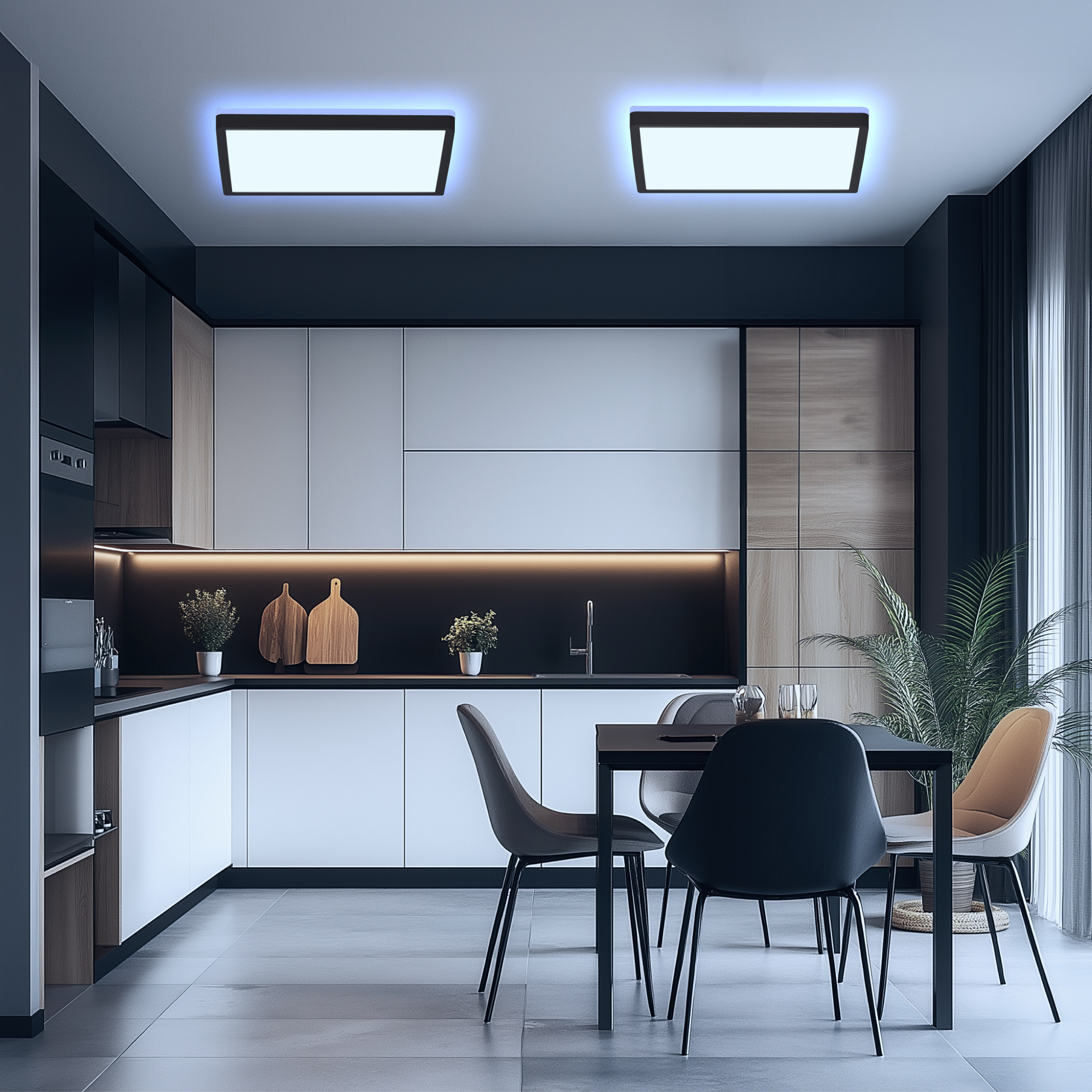 Citilux NORMA CL749K301 RGB Светильник с пультом Чёрный арт. 89518