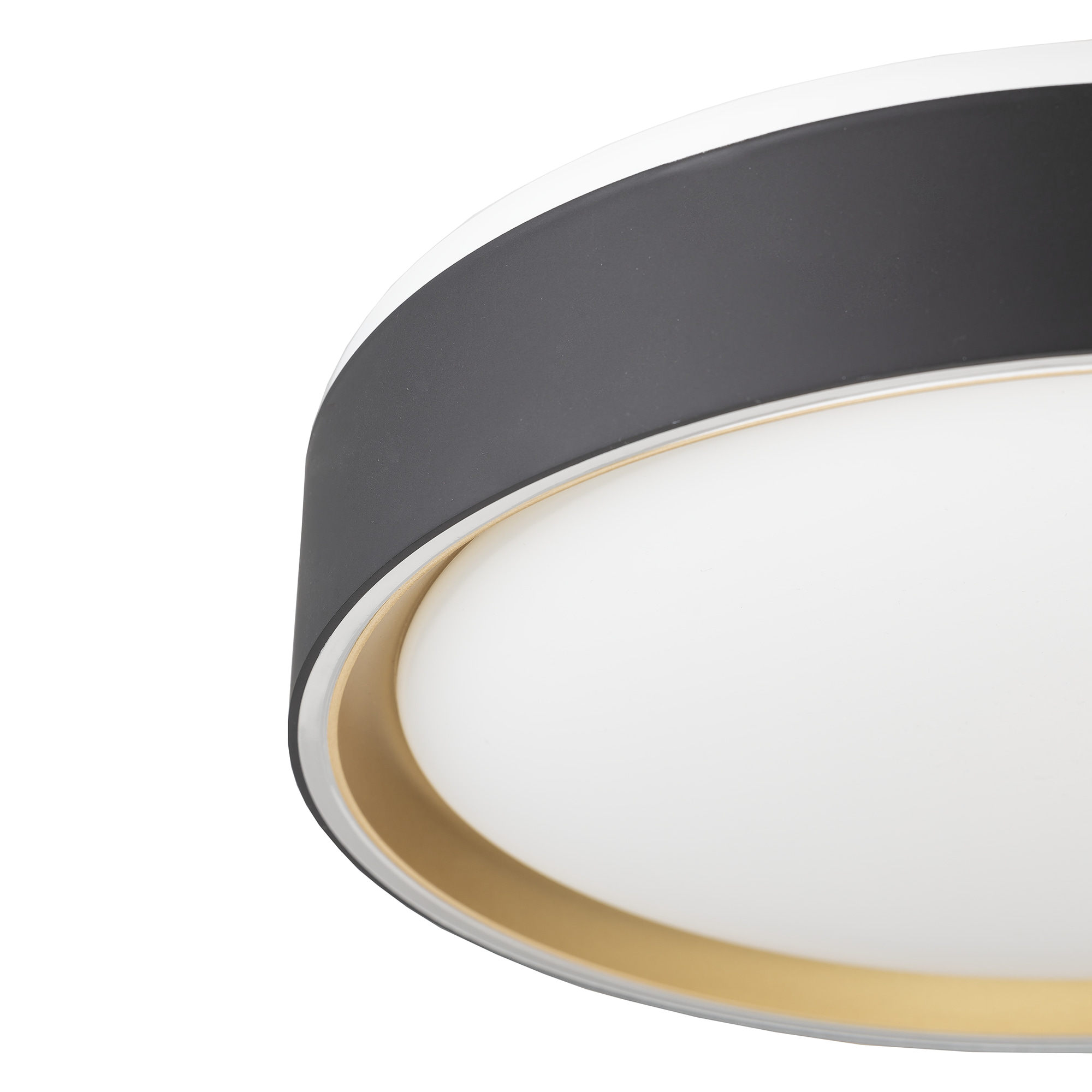Citilux BOSS CL751251G LED RGB Светильник с пультом Чёрный с Золотом арт. 89221