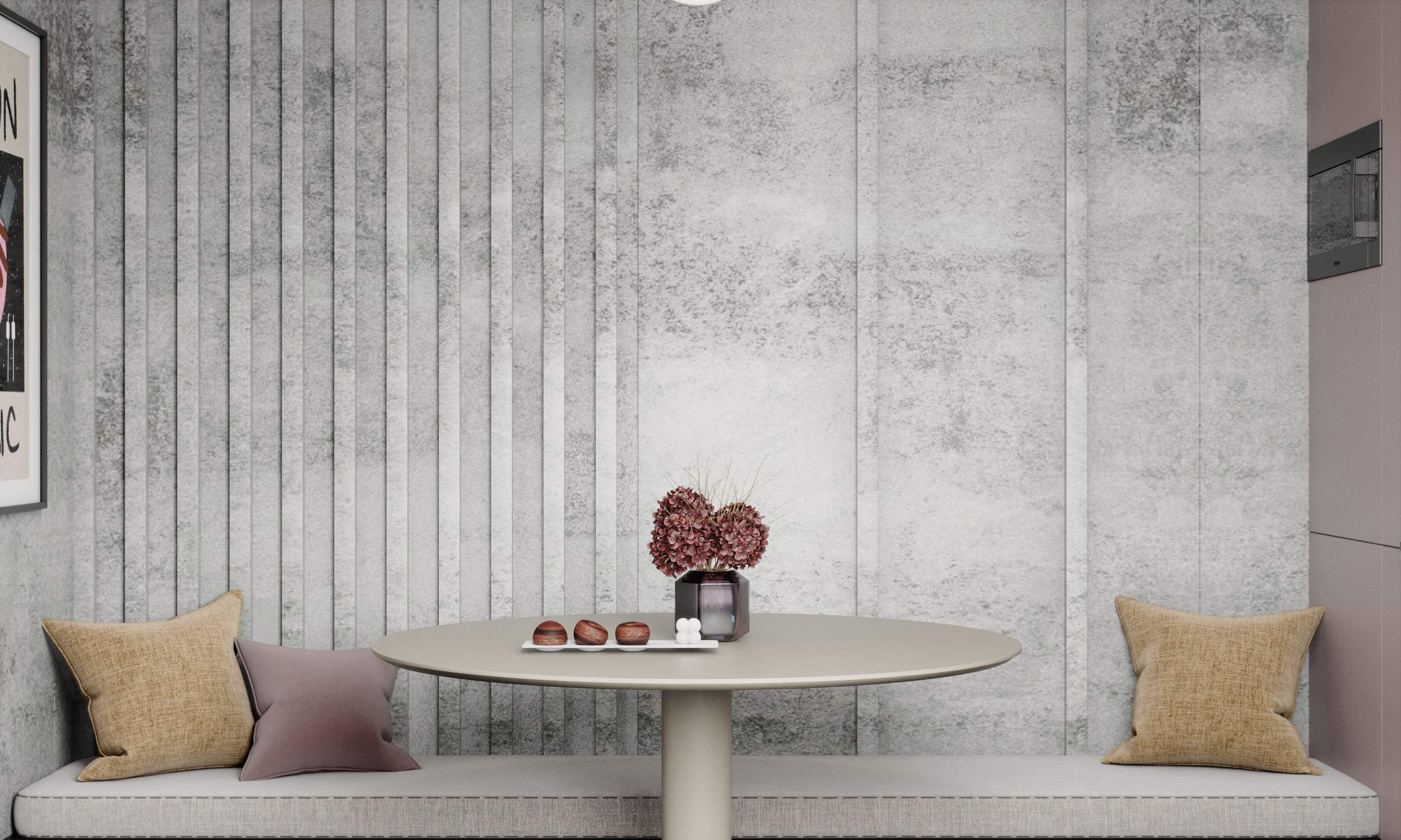 Stick cemento light/Рейка Цемент светлый 2800*40*25 (1кор=24шт) арт. 106459