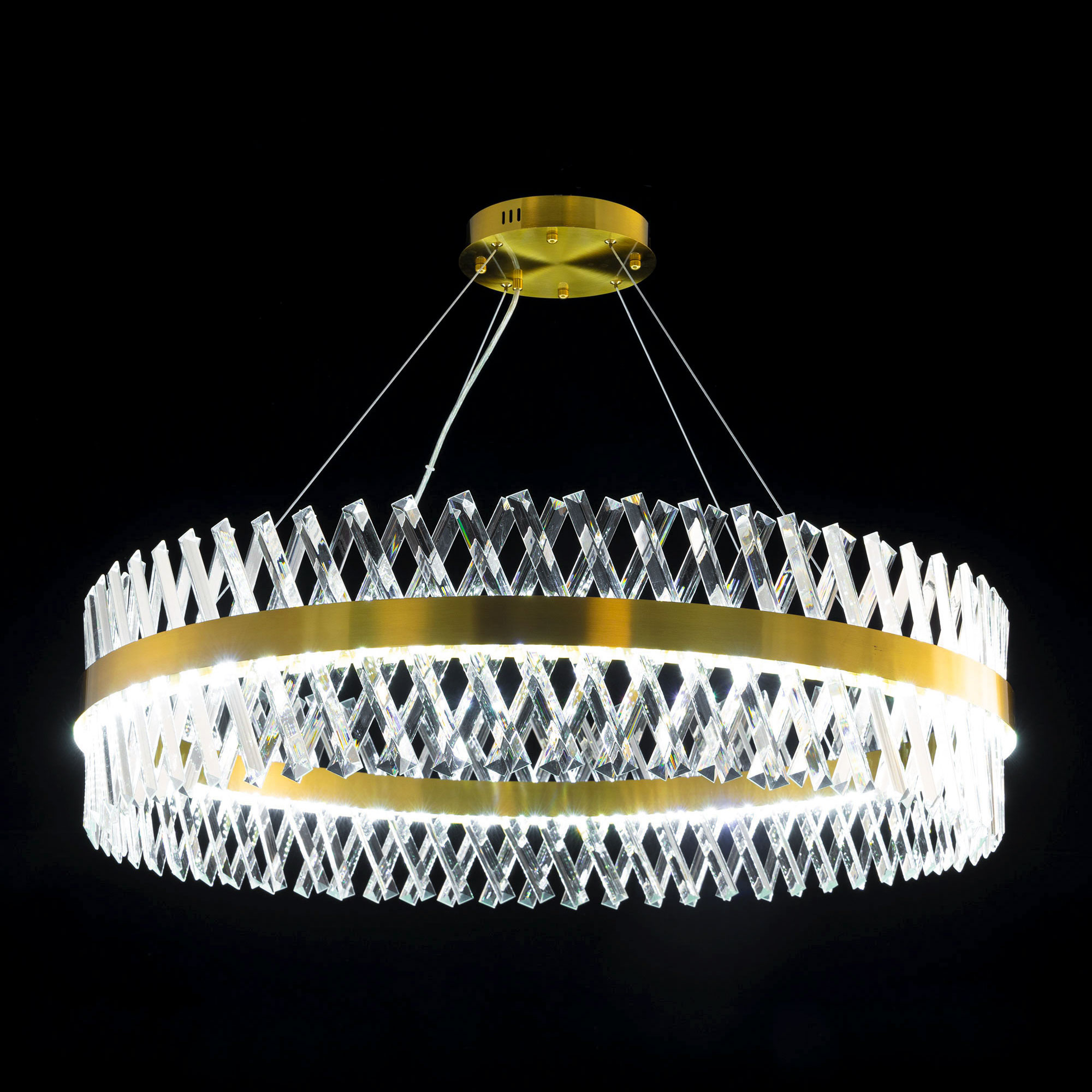 Citilux Ричард CL336103 LED Люстра хрустальная с пультом Бронза арт. 88882