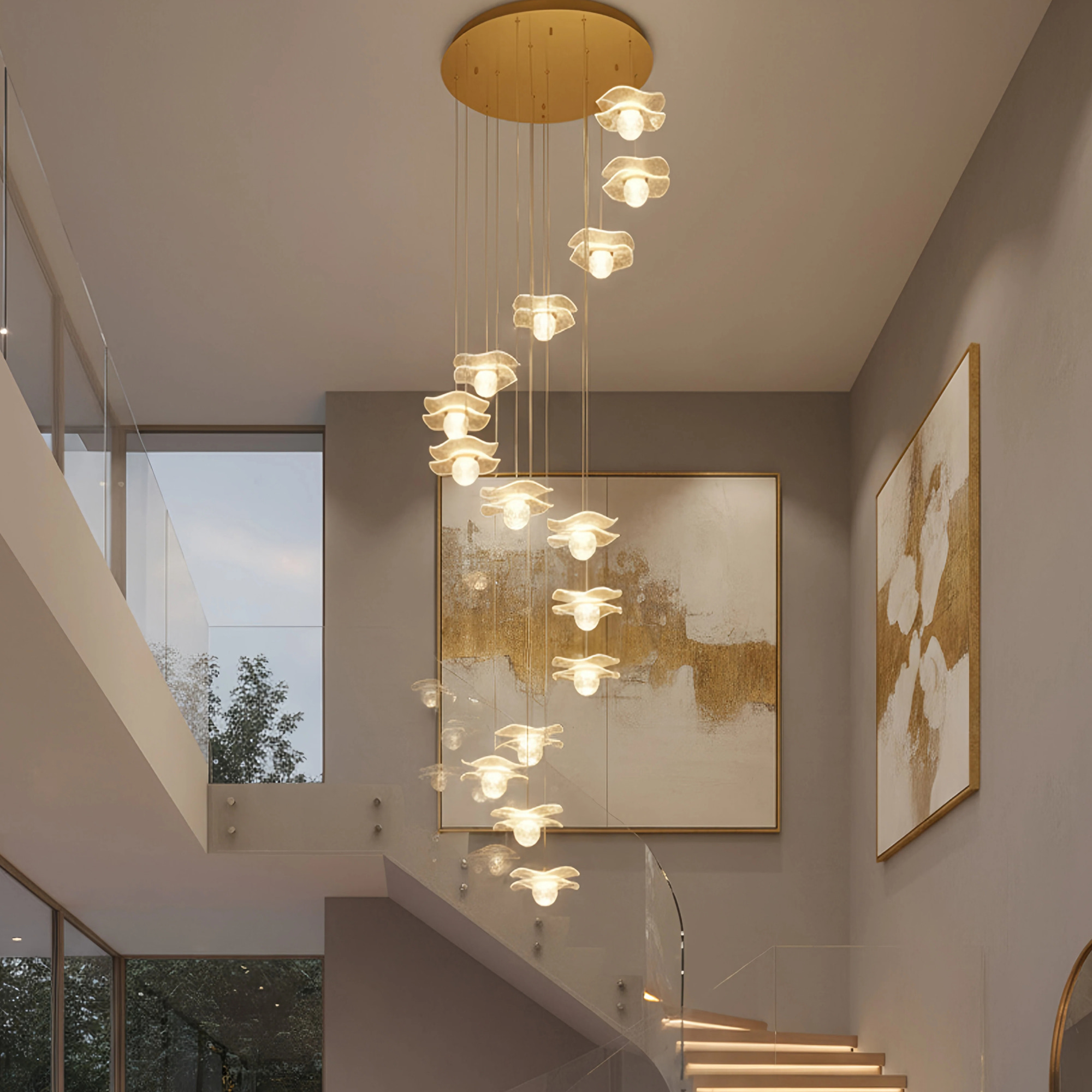 Citilux SIGNATURE CL247057 Люстра светодиодная каскадная арт. 89680